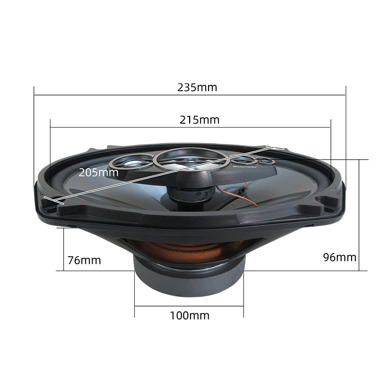 Altavoces coaxiales HiFi para coche, rango completo con rejilla antipolvo - imagen 3