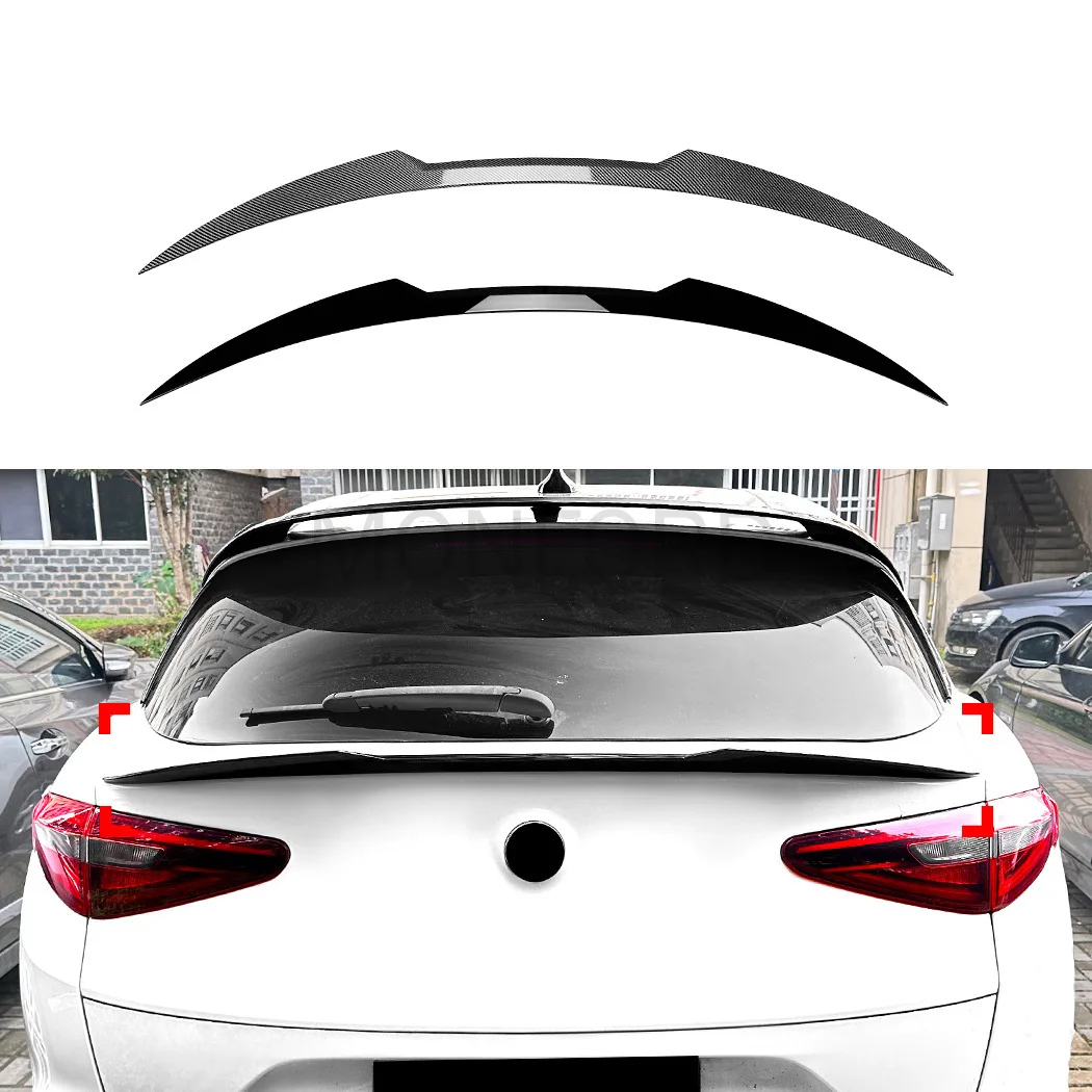 Alerón trasero labio alto Alfa Romeo Giulia Stelvio 2017