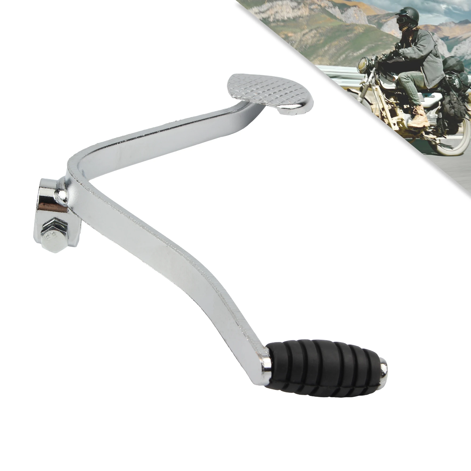 Palanca de cambios bidireccional para Honda CG125 Yamaha YBR125 YB125Z - imagen 2