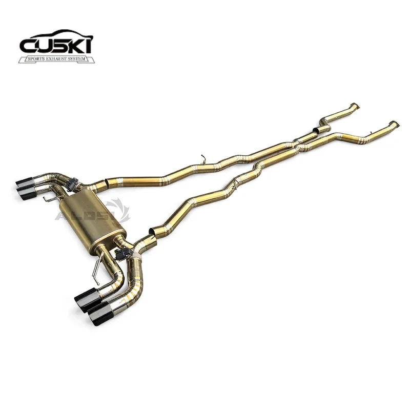 Escape alto rendimiento sistema titanio BMW M5 G90 4.4T 2025