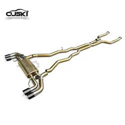 Escape alto rendimiento sistema titanio BMW M5 G90 4.4T 2025