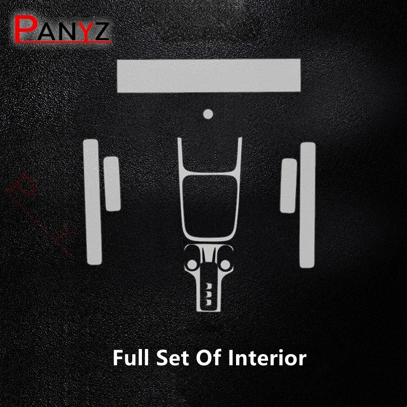 Para WEY TANK 300 20-21 consola central Interior de coche película protectora transparente de TPU película de reparación antiarañazos accesorios Refit - imagen 4