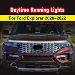 Tira LED DRL flexible impermeable 12V para Ford Explorer 2020-2022