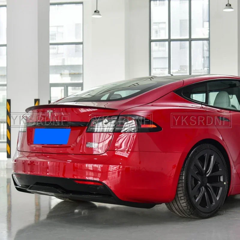 Alerón trasero para maletero de coche, divisor de alta calidad, material ABS, para Tesla modelo S, 2012-2023 - imagen 2