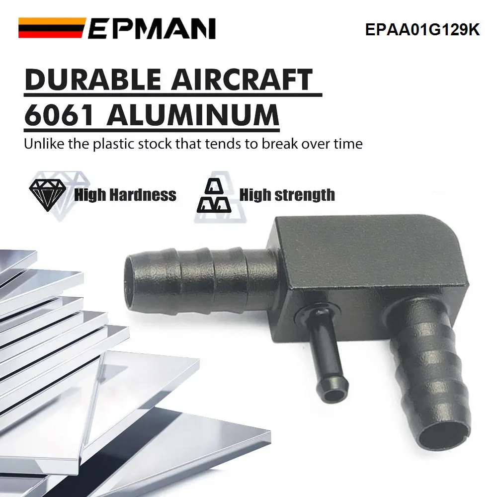 13327503677 EPMAN manguera de vacío aluminio BMW E46 330Ci - imagen 2