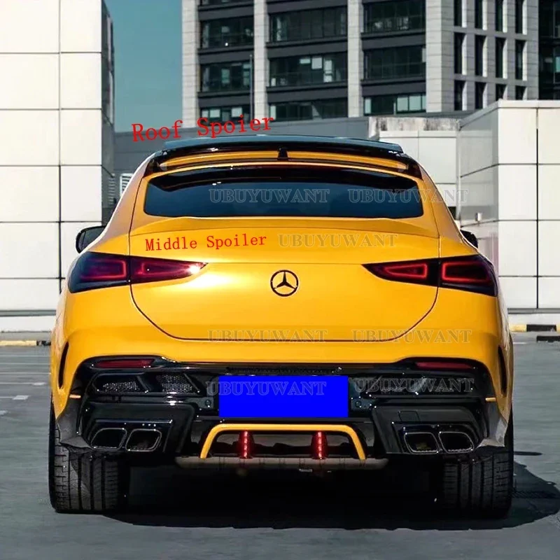 Alerón trasero fibra de carbono Mercedes GLE Coupé C167 53/63 - imagen 3