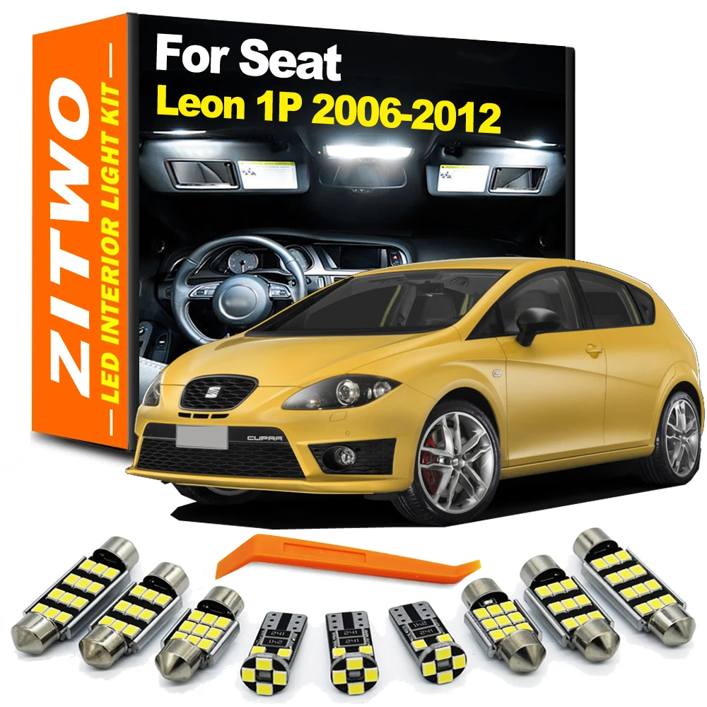 Kit bombillas LED interiores ZITWO – Seat León MK2 1P 2006-2012
