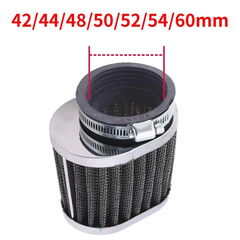 Filtro de aire universal para moto con conexión de 42-60 mm - imagen 2