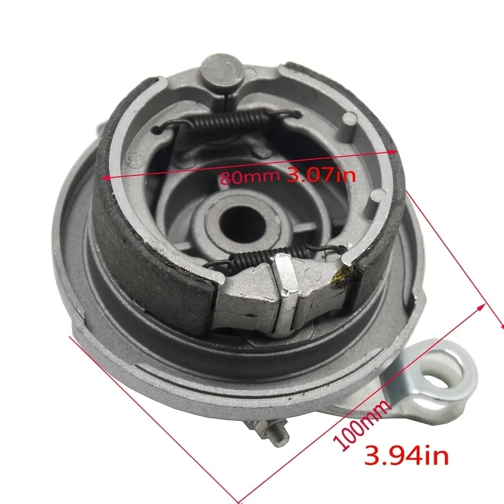 Rueda metálica para pit bike Honda CRF50/XR50 con freno de tambor - imagen 2