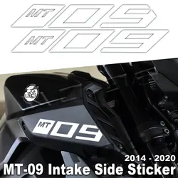 Pegatina lateral de toma de aire Yamaha MT-09 / FZ-09 2014-2020
