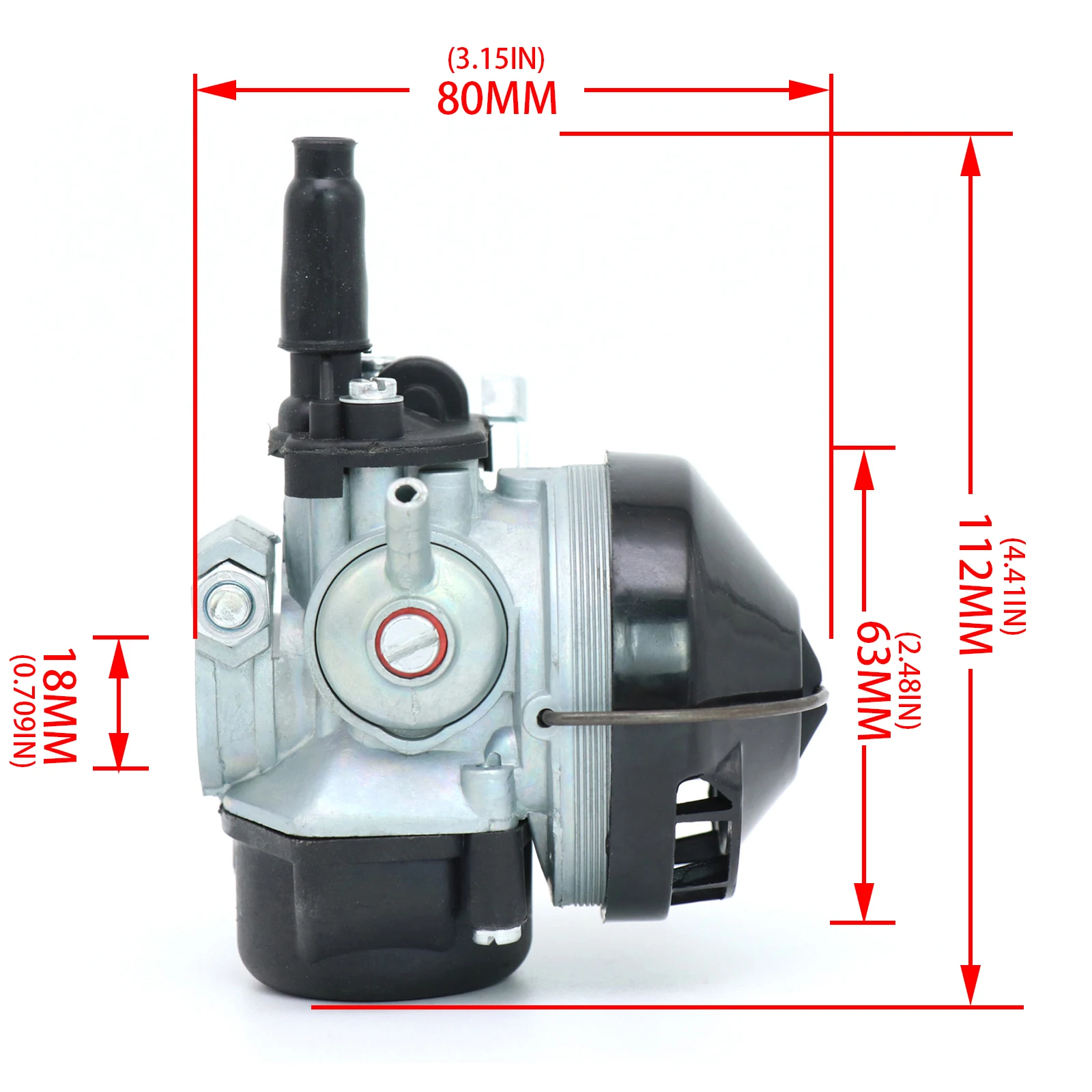 Carburador ZS Racing SHA 15/15 para Peugeot 103 y MBK 51 - imagen 2