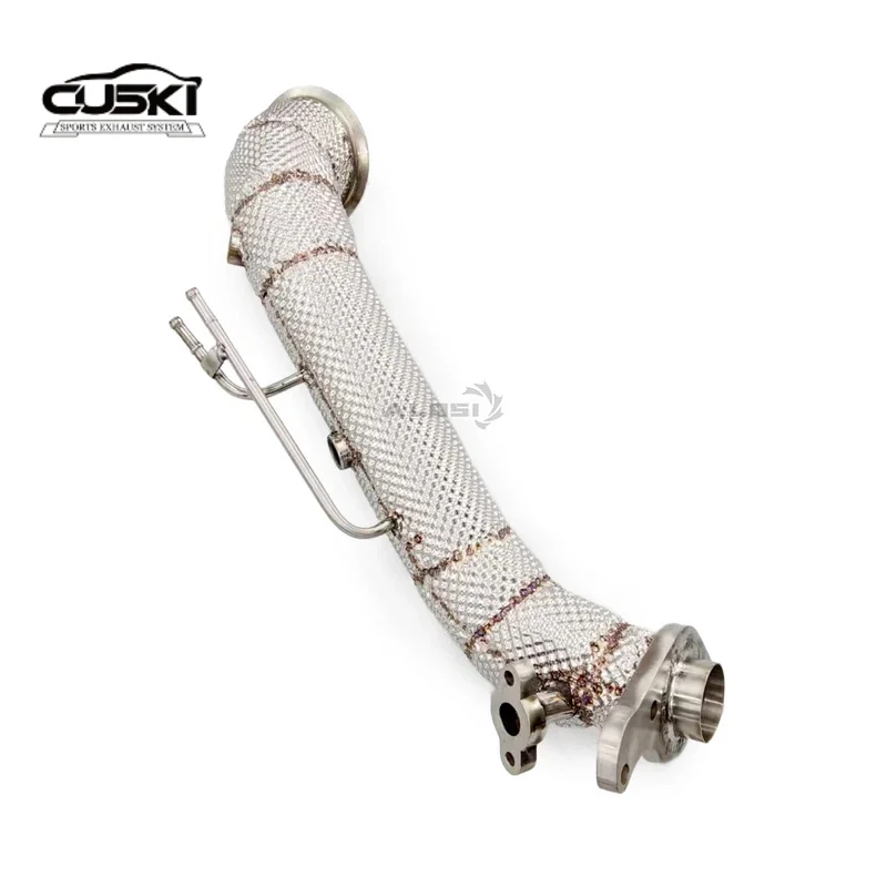 Tubo de escape aislado adecuado para Suzuki Swift 1,4 T 48V híbrido suave 2017-2023 accesorios de escape de acero inoxidable - imagen 2