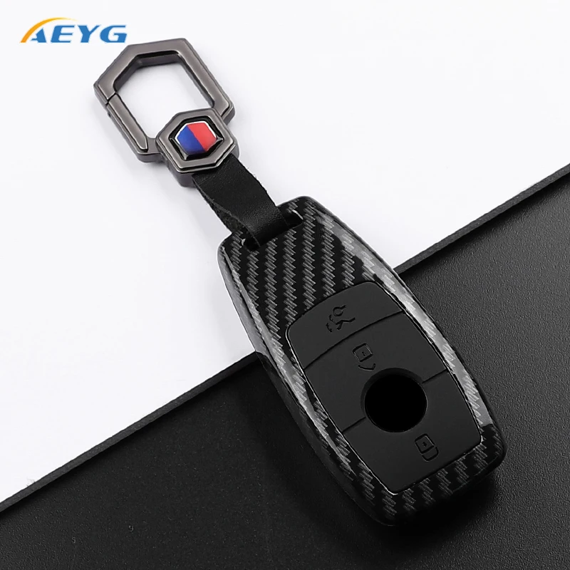 Funda llave Mercedes-Benz fibra de carbono – W176, W177, W205 - imagen 2