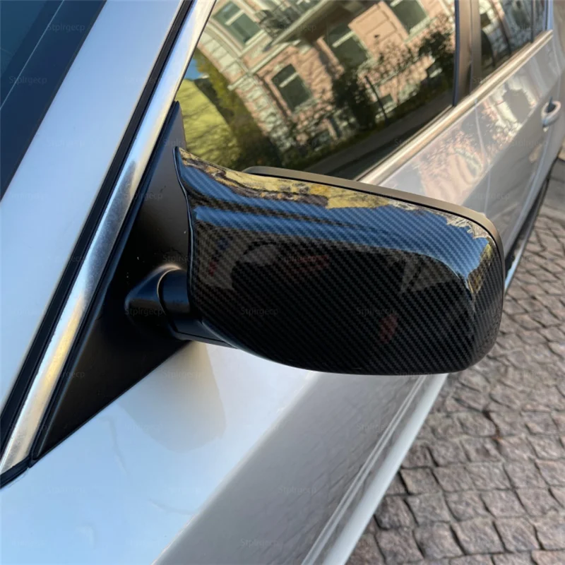 Tapas retrovisor carbono negro BMW Serie 5 E60 E61 E63 E64 2004-2008 - imagen 3