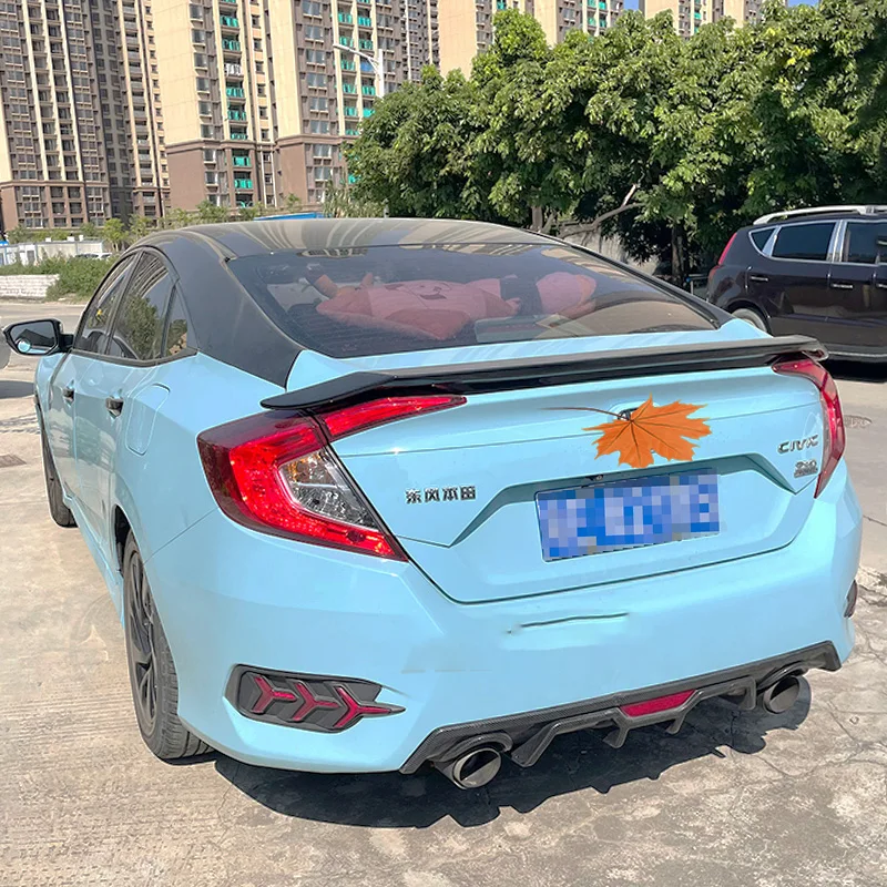 Alerón trasero ABS estilo RS – Honda Civic 10G Sedán 2016-2019 - imagen 2