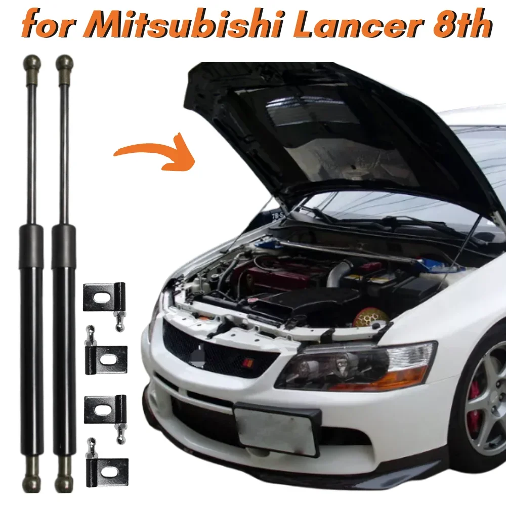 Puntales de capó Mitsubishi Lancer 8ª Cedia Virage 2000-2010