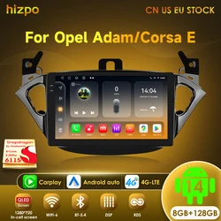 Hizpo Reproductor multimedia inalámbrico CarPlay Opel Corsa 2015-2019