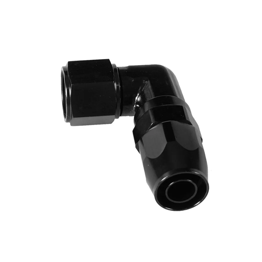 Adaptador de extremo de manguera giratoria AN10 de aluminio 90 grados - imagen 4