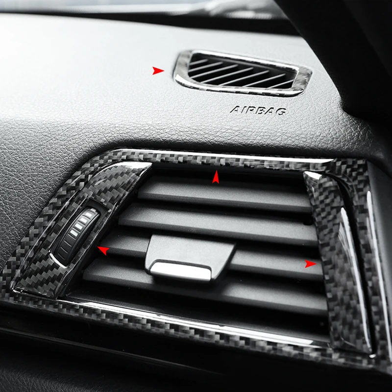 Embellecedor de ventilación en fibra de carbono BMW Serie 3/4 F30/F32