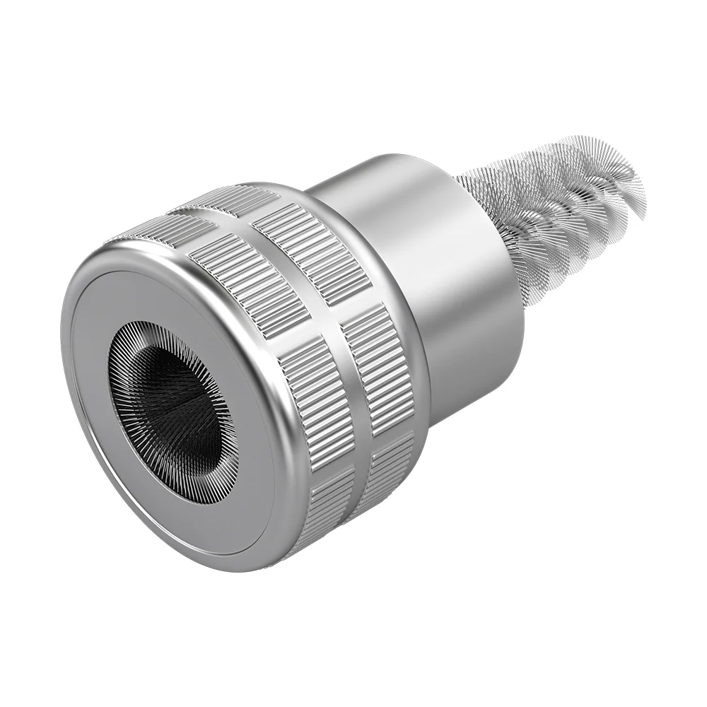 Cepillo de alambre para limpiar bornes de batería del coche - imagen 3