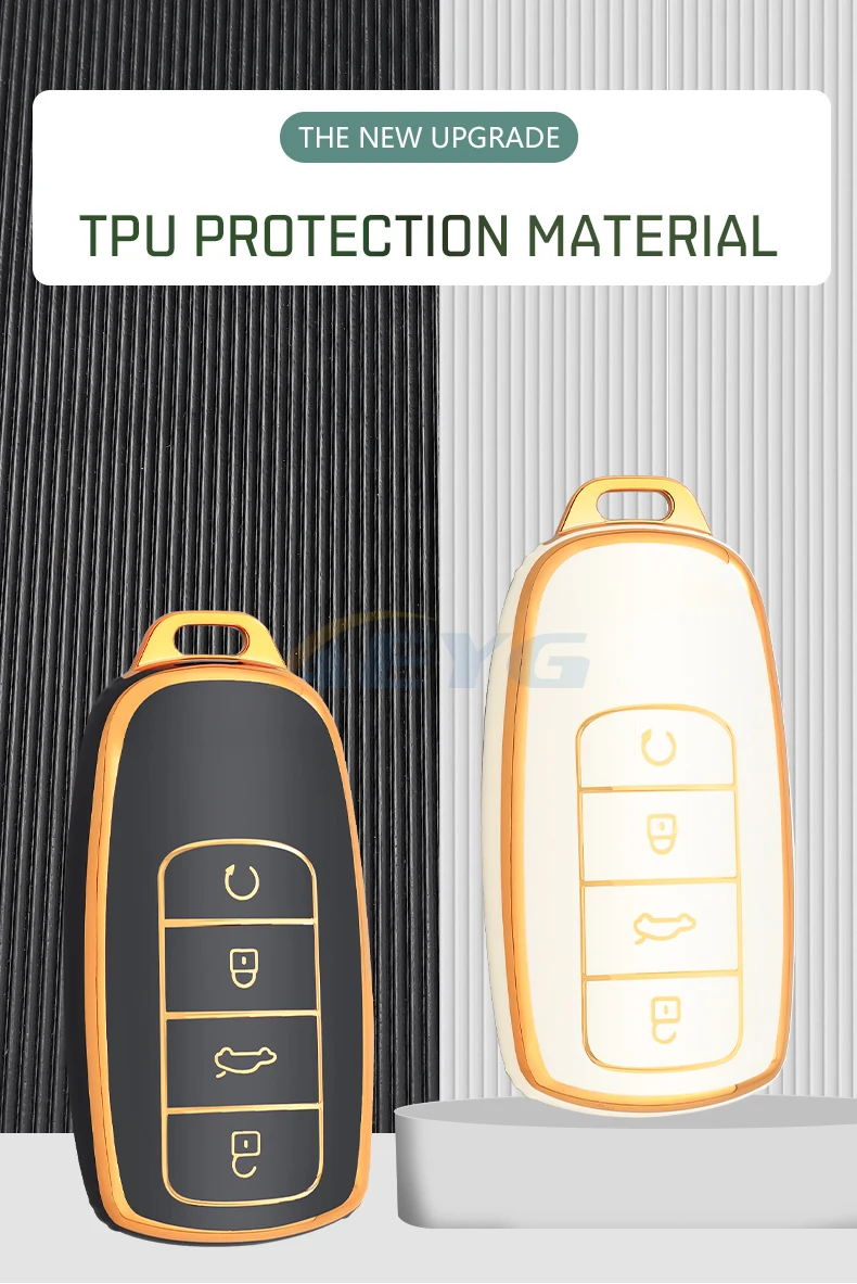 Funda protectora de TPU para llave de coche