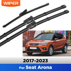 Para Seat Arona SUV 2017-2023 2018 2019 2020 2021 2022 limpiaparabrisas delantero y trasero limpiaparabrisas ventana 26 "+ 18" + 10"