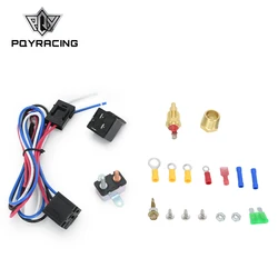 Interruptor térmico para electroventilador 12 V con relé, 175-185°
