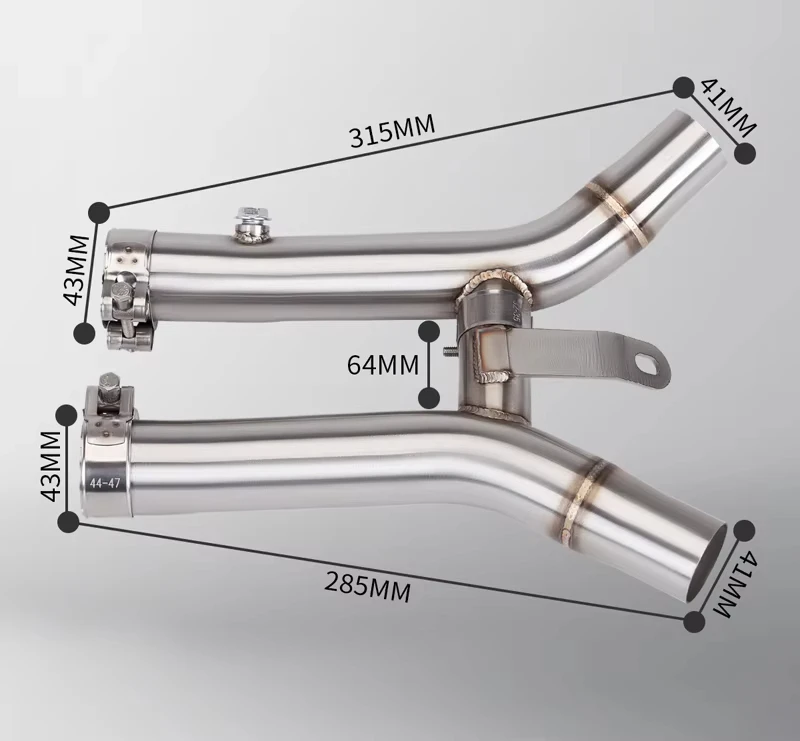 Tubo de enlace de escape Suzuki Hayabusa GSX1300R 2008-2020 - imagen 2