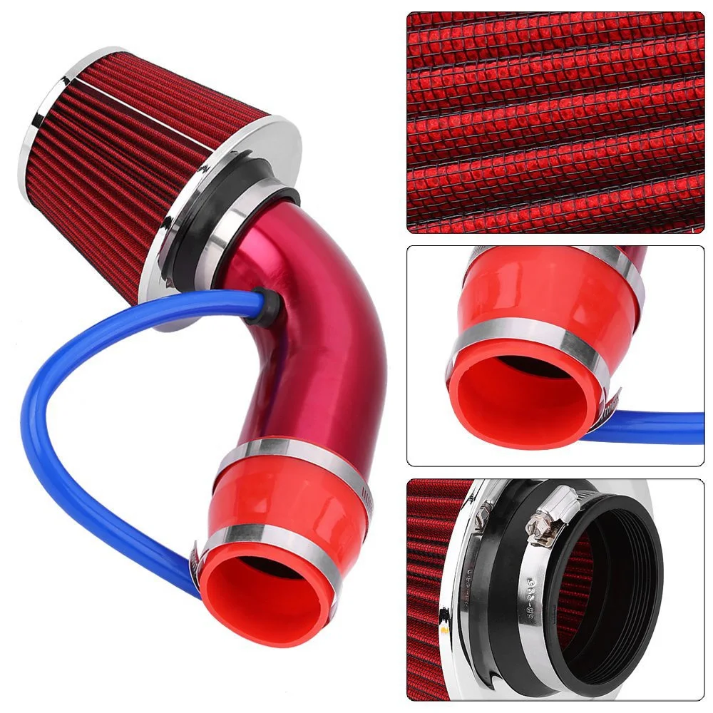 Kit de admisión de aire frío universal con filtro cónico - imagen 2