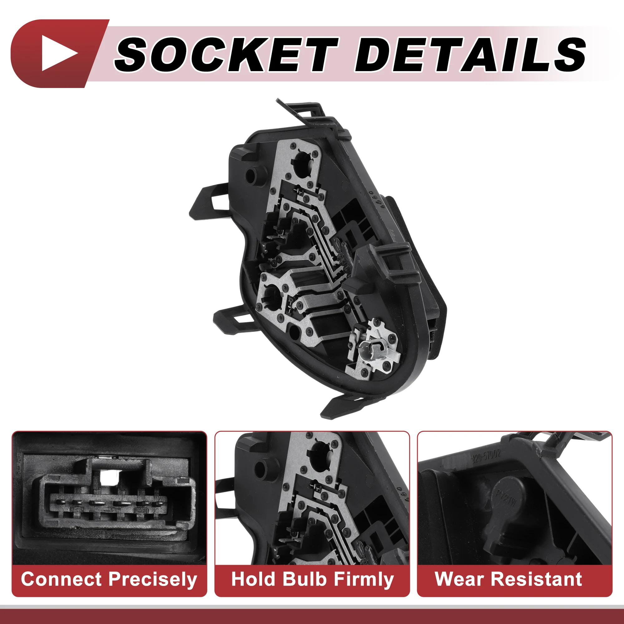 Portalámparas luz trasera izquierda Peugeot 508 W23 2011-2014 - imagen 3