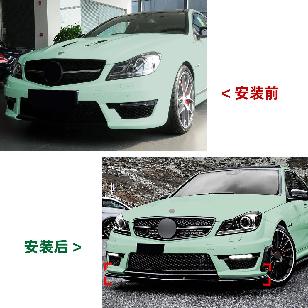 Labio de paragolpes delantero Mercedes-Benz C63 AMG W204 2007-2010 - imagen 4