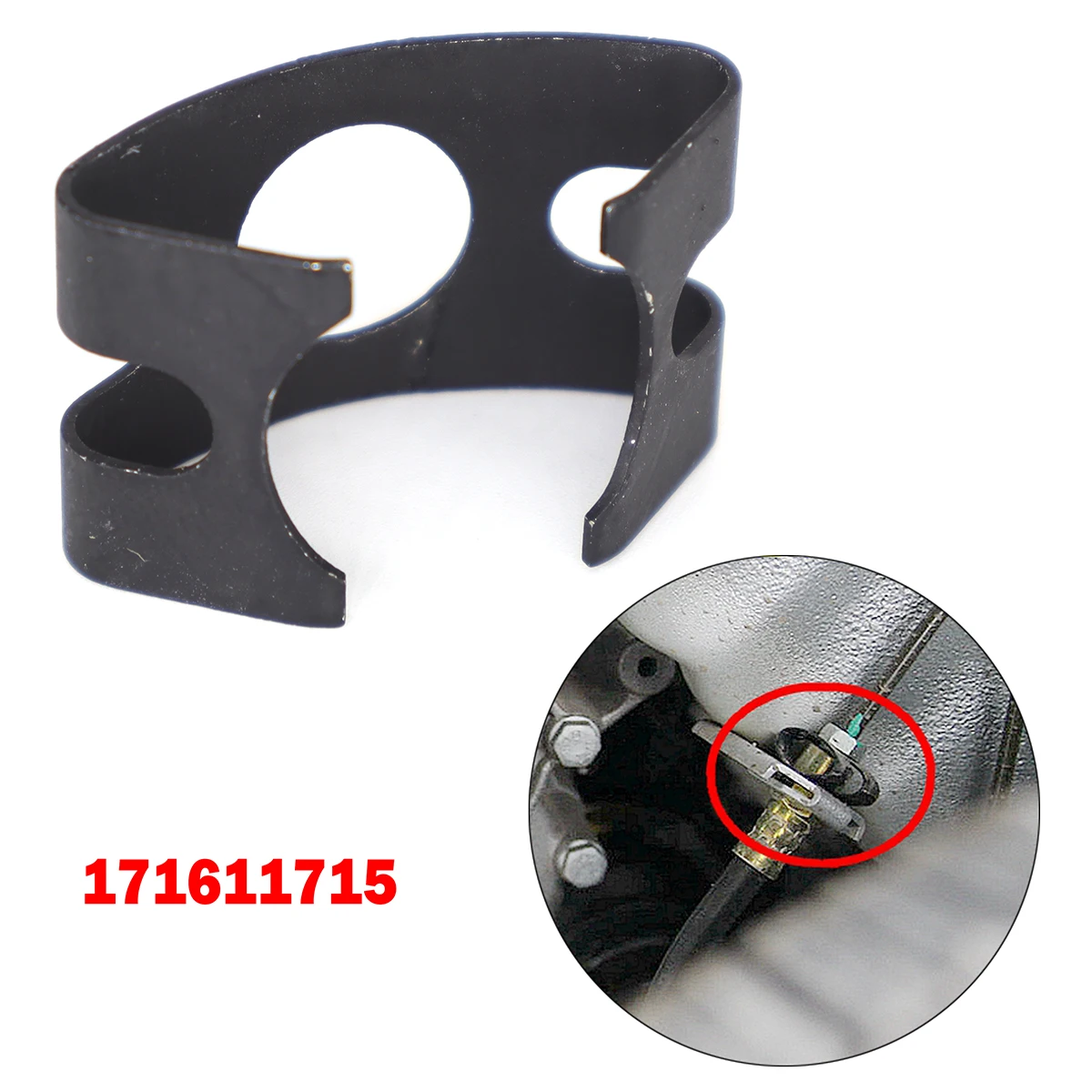 Manguera de freno con abrazadera y clip para VW Golf - imagen 4