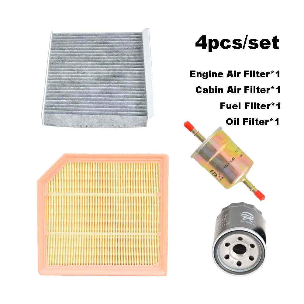 Kit de filtros CHANGAN CS35 PLUS 1.4 T – aceite, aire, combustible y cabina - imagen 2
