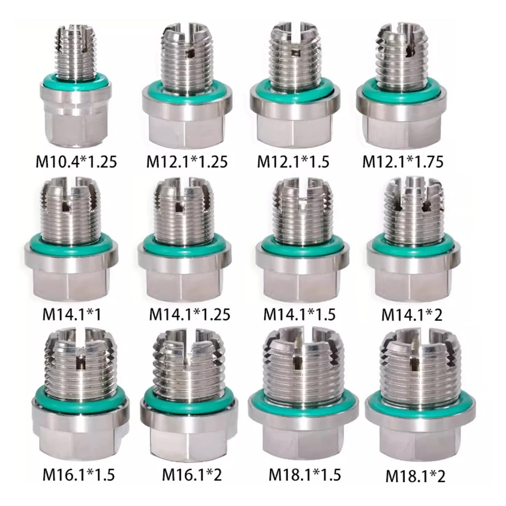 Tapón autorroscante QRF042 kit reparación hilo cárter aceite M10-M18 - imagen 2