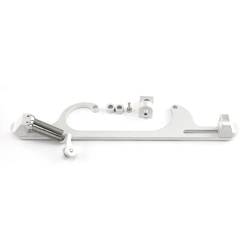 Soporte carburador cable acelerador Billet Holley – 307/327/350 SBC - imagen 5