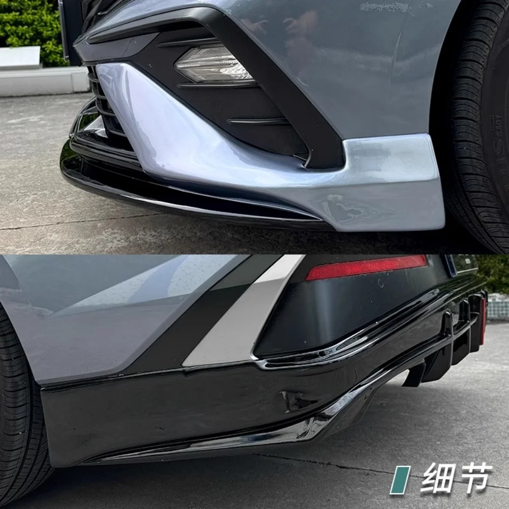 Kit carrocería tuning Hyundai Elantra 2023-2024 con labios y faldones - imagen 4