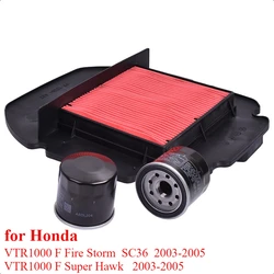 Filtro de aire A1909 para Honda VTR 1000 F Fire Storm SC36 2003-2005