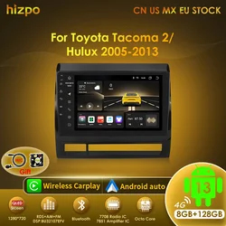 Hizpo radio Android con CarPlay para Toyota Hilux/Tacoma 2005-2015