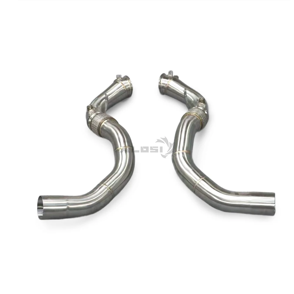 Sistema de escape Mix para BMW X6M F96 4,4 T tubo de bajada - imagen 2
