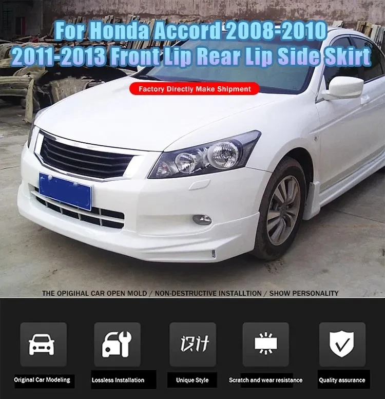 Kit body kit Honda Accord vista frontal