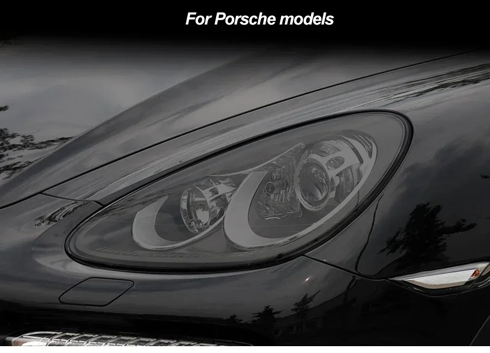 Película protectora para faros Porsche