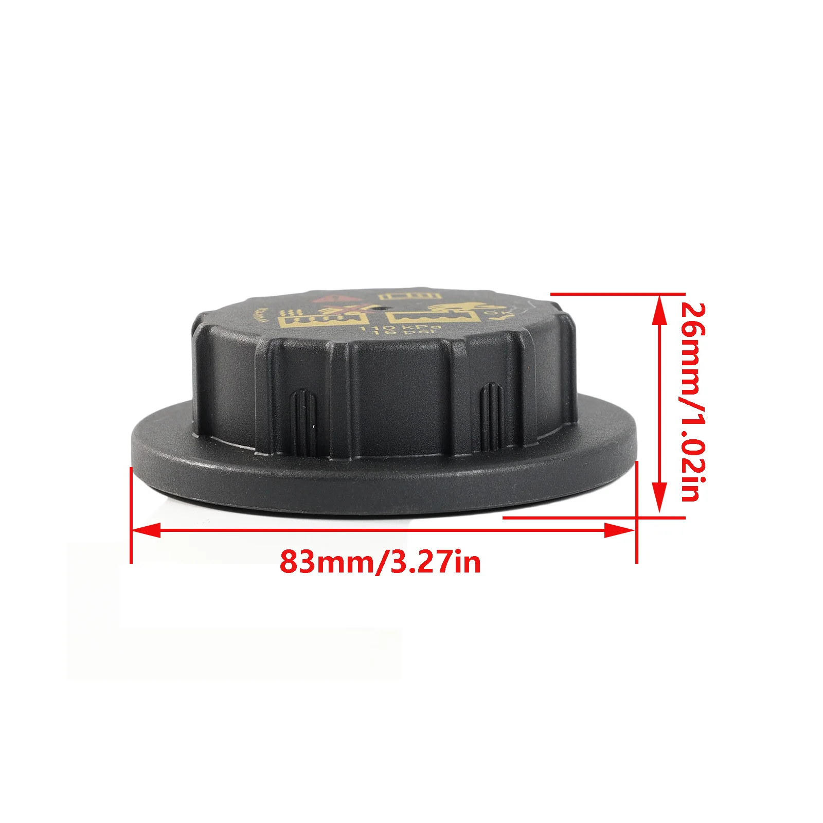 9C3Z8101B Tapa tanque de expansión Ford Mustang y F-150 refrigerante - imagen 3