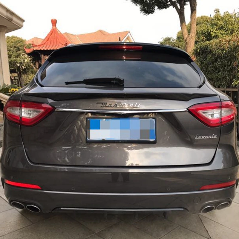 Alerón trasero de fibra de carbono para Maserati Levante S Sport 2016-2017