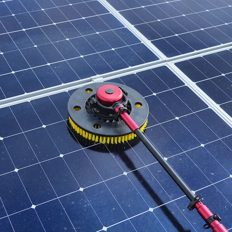 Limpiador de paneles solares telescópico de fibra de carbono - imagen 5