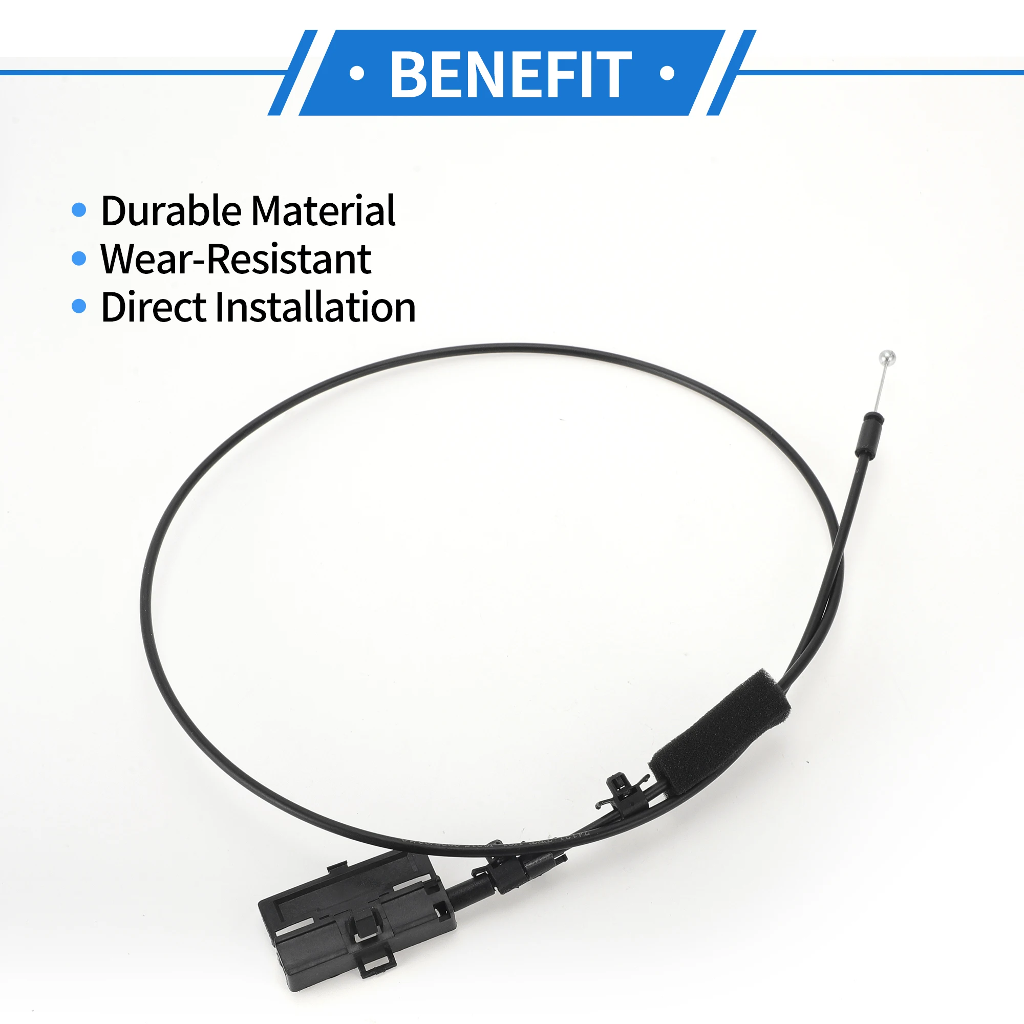 UXCELL 74131TETH01 Cable de apertura de capó Honda Civic 2016-2021 - imagen 3