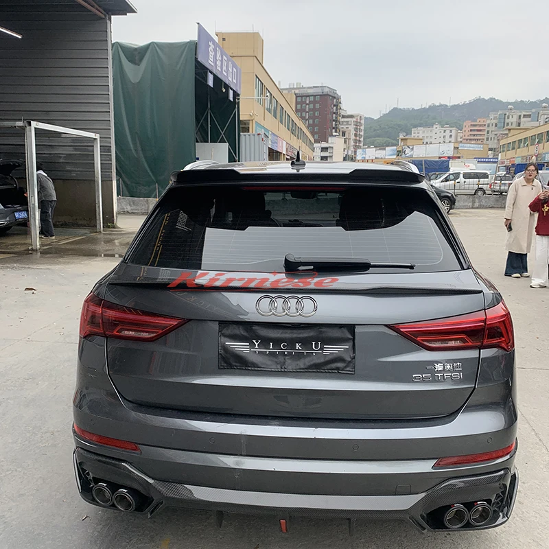 Alerón fibra de carbono forjado para Audi Q3 Sportback 2019-2022 - imagen 2