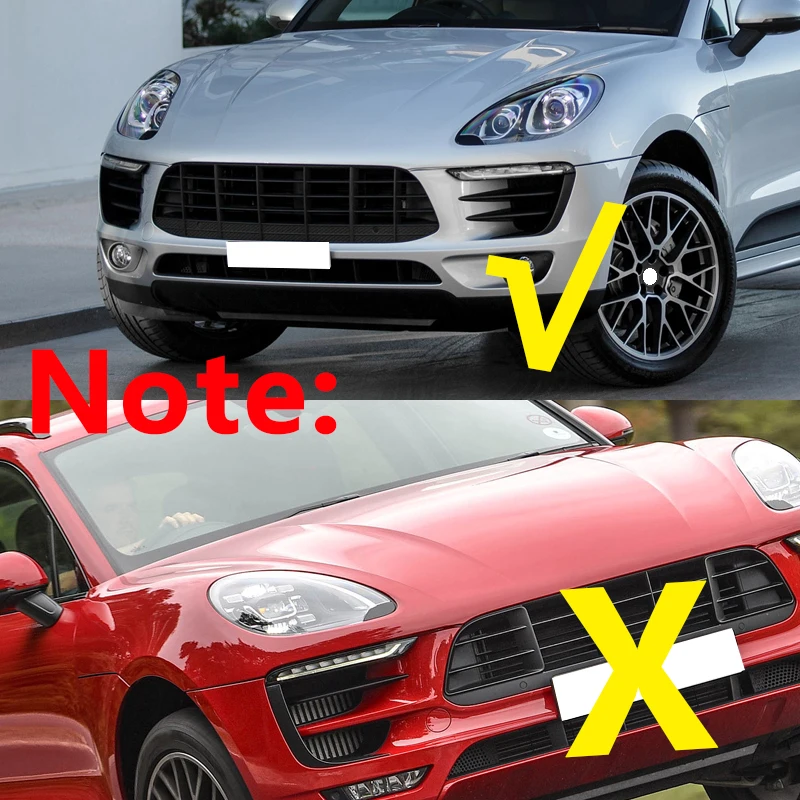 Marco antiniebla Porsche Macan 95B – rejilla parachoques delantero - imagen 2