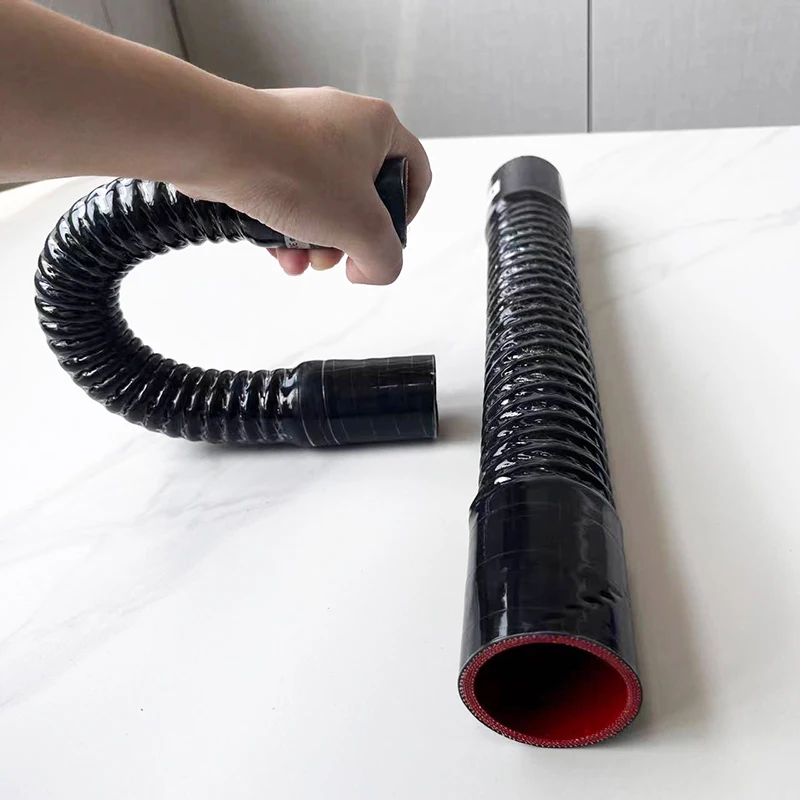 Tubo de silicona negro de 70cm para intercooler