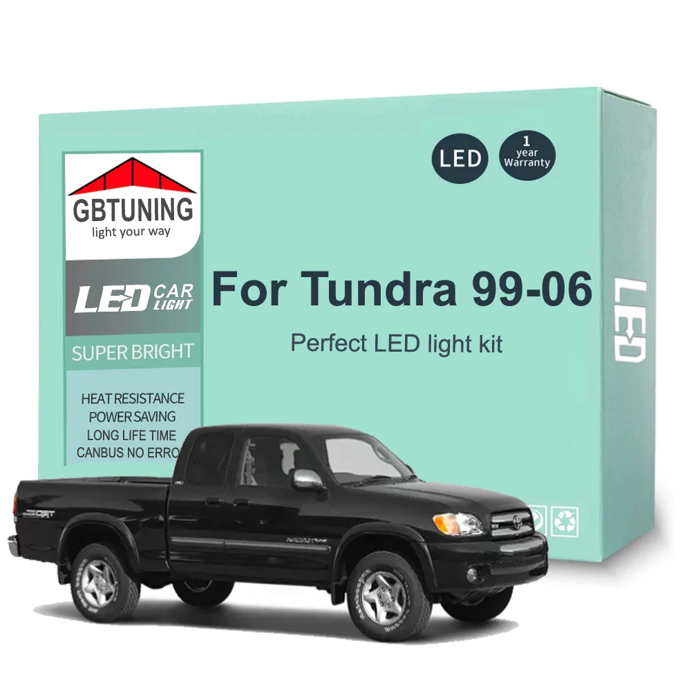 Kit bombillas LED Canbus interior Toyota Tundra 1999-2006