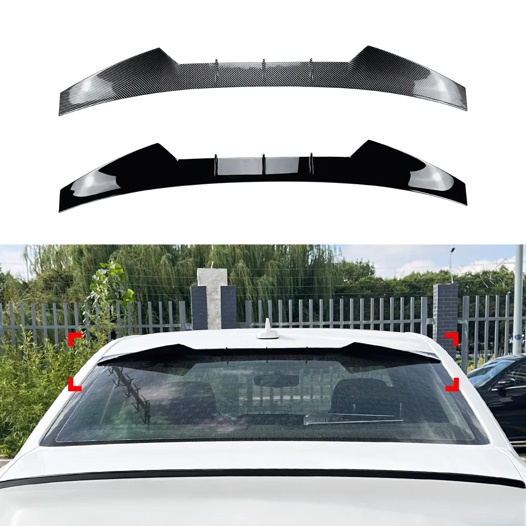 Vista frontal del alerón trasero Audi A4 B9